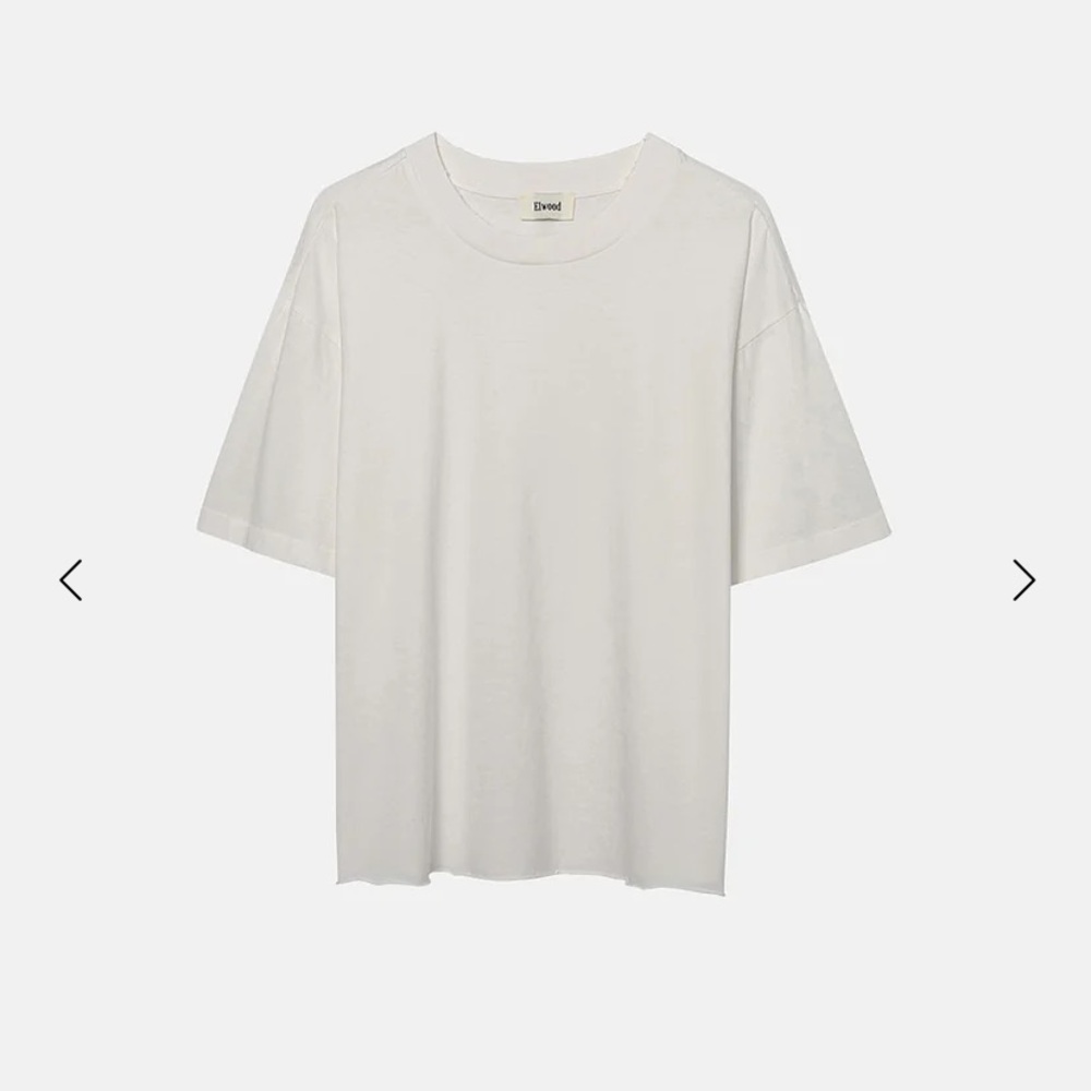 Elwood Oversized Crop Core Tee